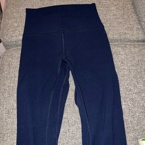 Lululemon align leggings navy blue size 4 full length